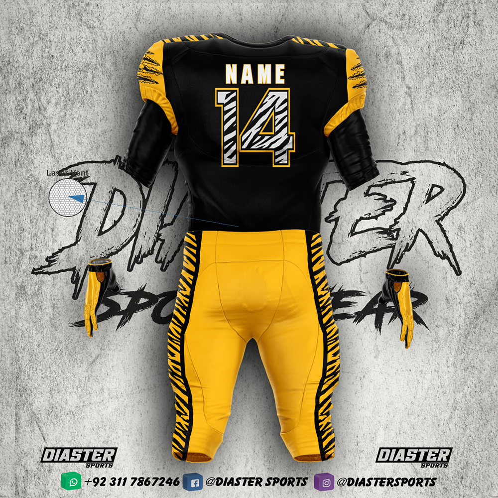 Sublimation American Football Uniforms � Diaster Sports