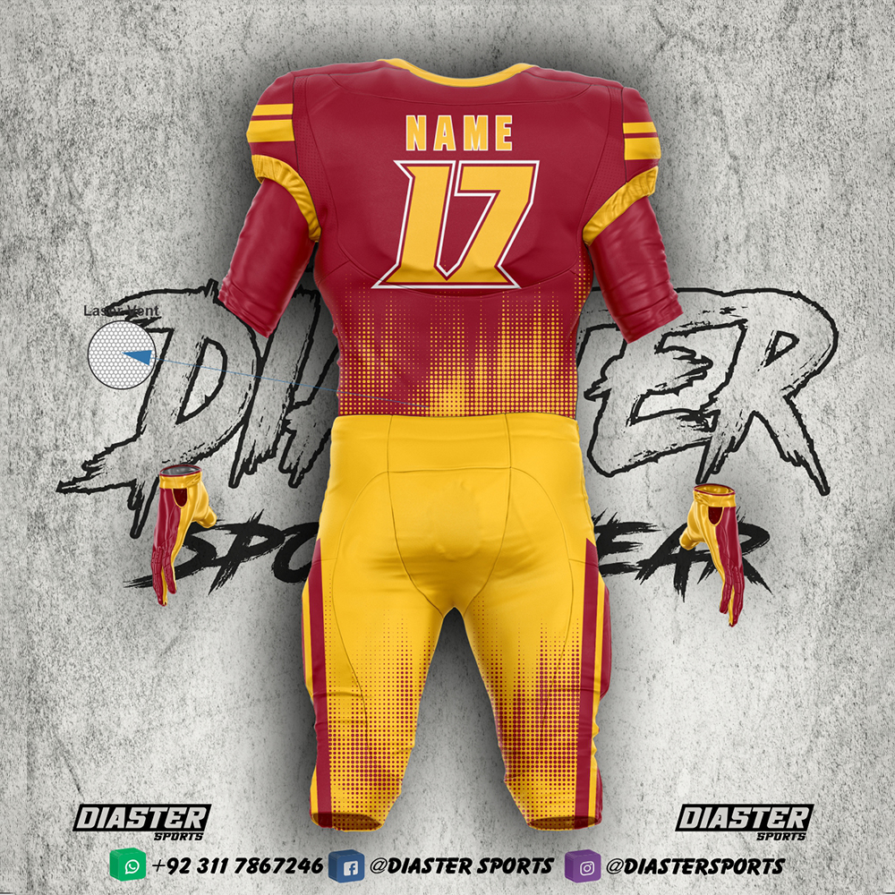 Sublimation American Football Uniforms – Diaster Sports
