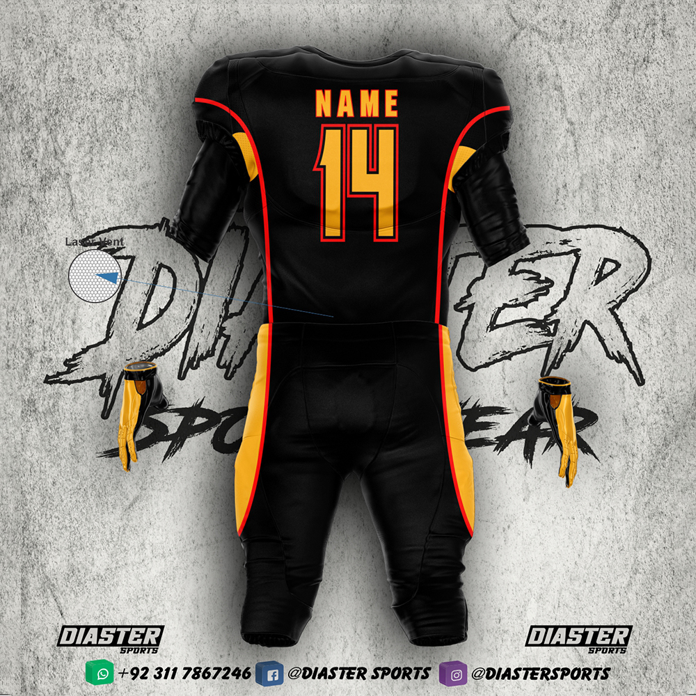 Sublimation American Football Uniforms � Diaster Sports