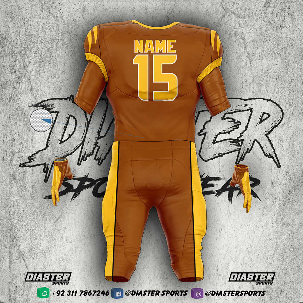 Sublimation American Football Uniforms � Diaster Sports