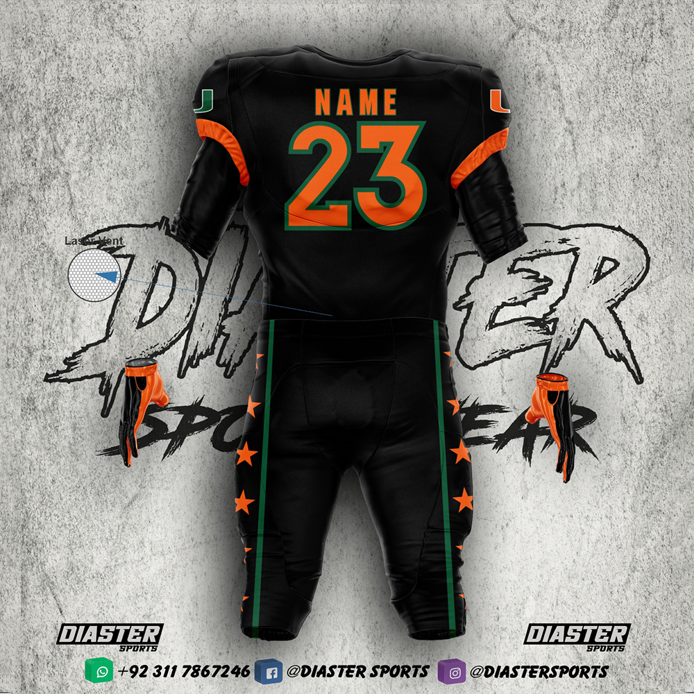 Sublimation American Football Uniforms � Diaster Sports