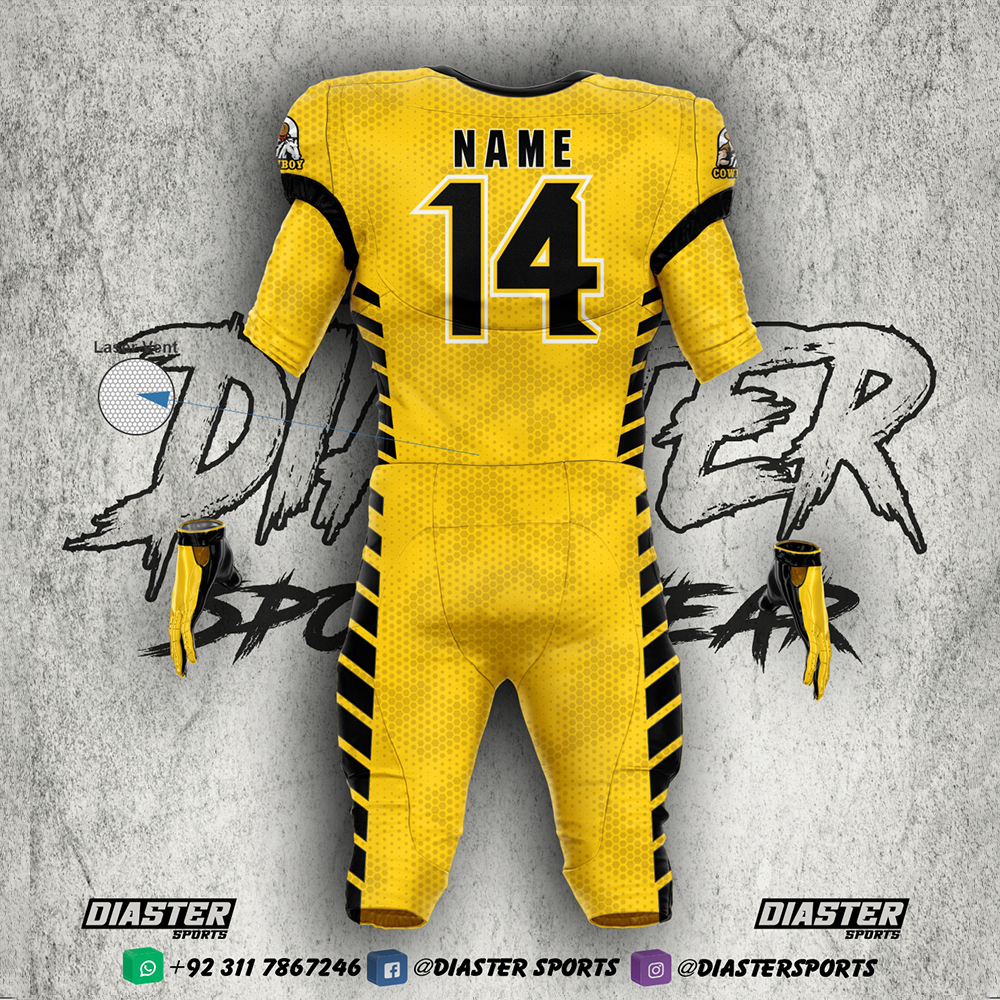 Sublimation American Football Uniforms � Diaster Sports