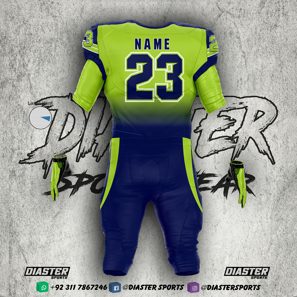 Sublimation American Football Uniforms – Diaster Sports