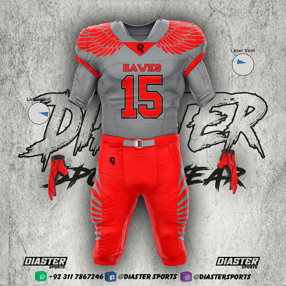Sublimation American Football Uniforms – Diaster Sports