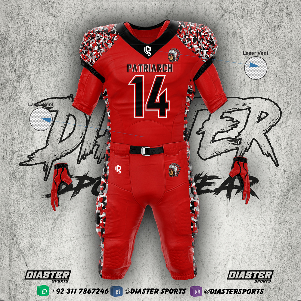 Sublimation American Football Uniforms – Diaster Sports