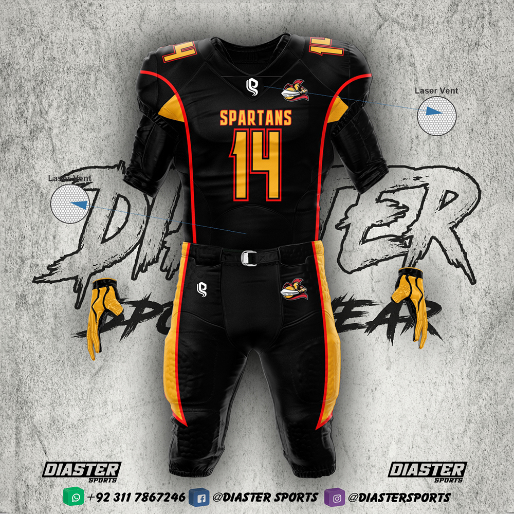 Sublimation American Football Uniforms � Diaster Sports