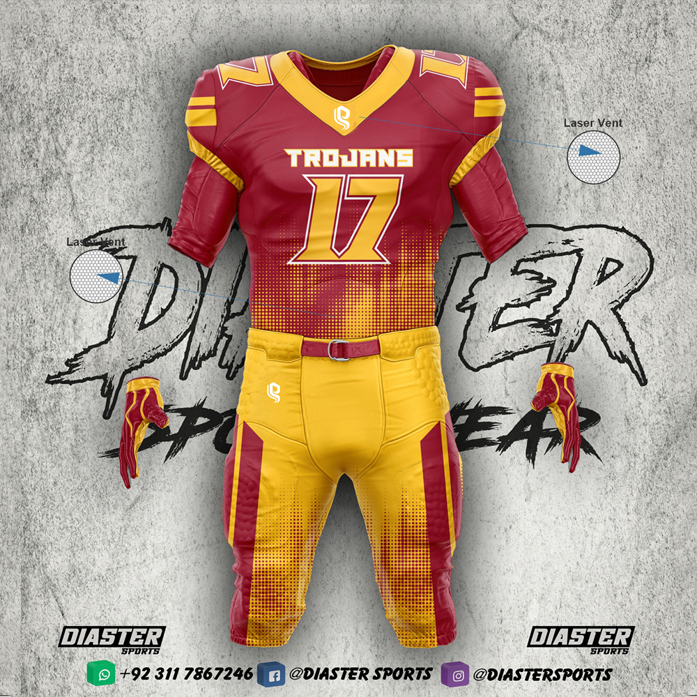 Sublimation American Football Uniforms – Diaster Sports