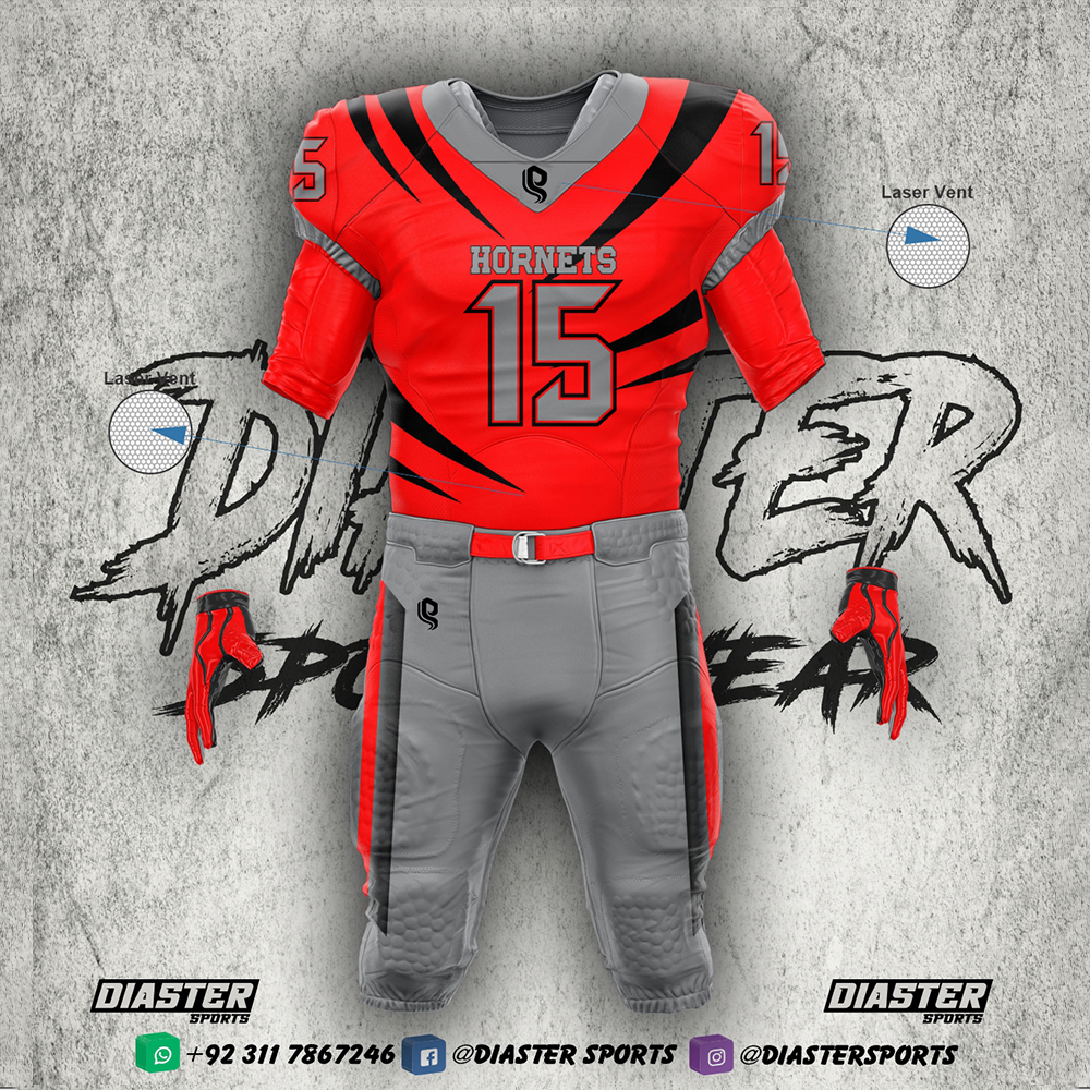 Sublimation American Football Uniforms – Diaster Sports