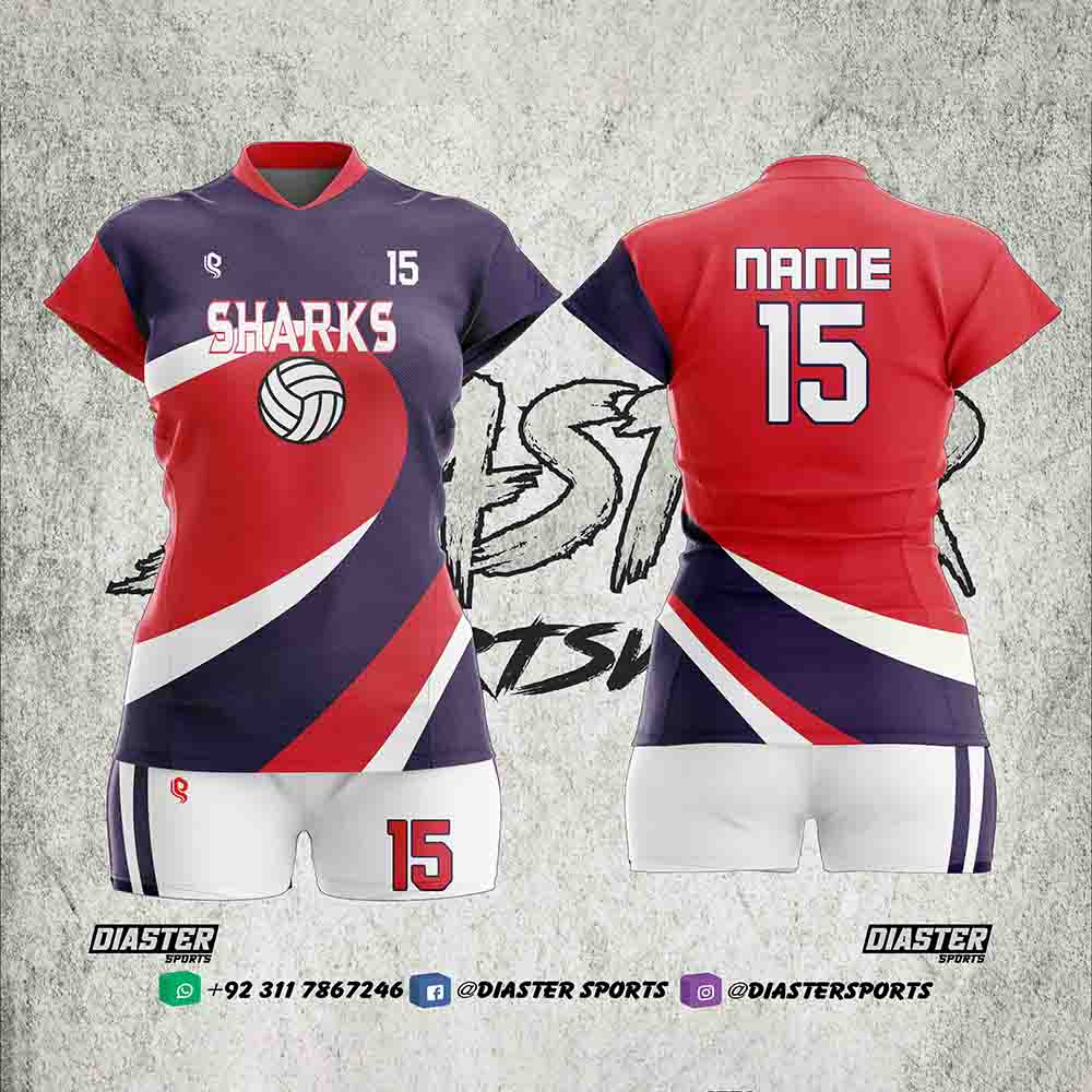 Short Sleeve Volleyball Uniforms