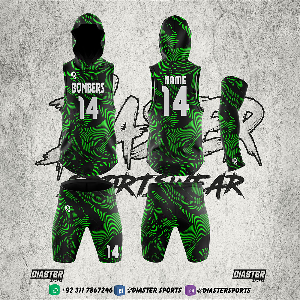With Hood Flag Uniforms