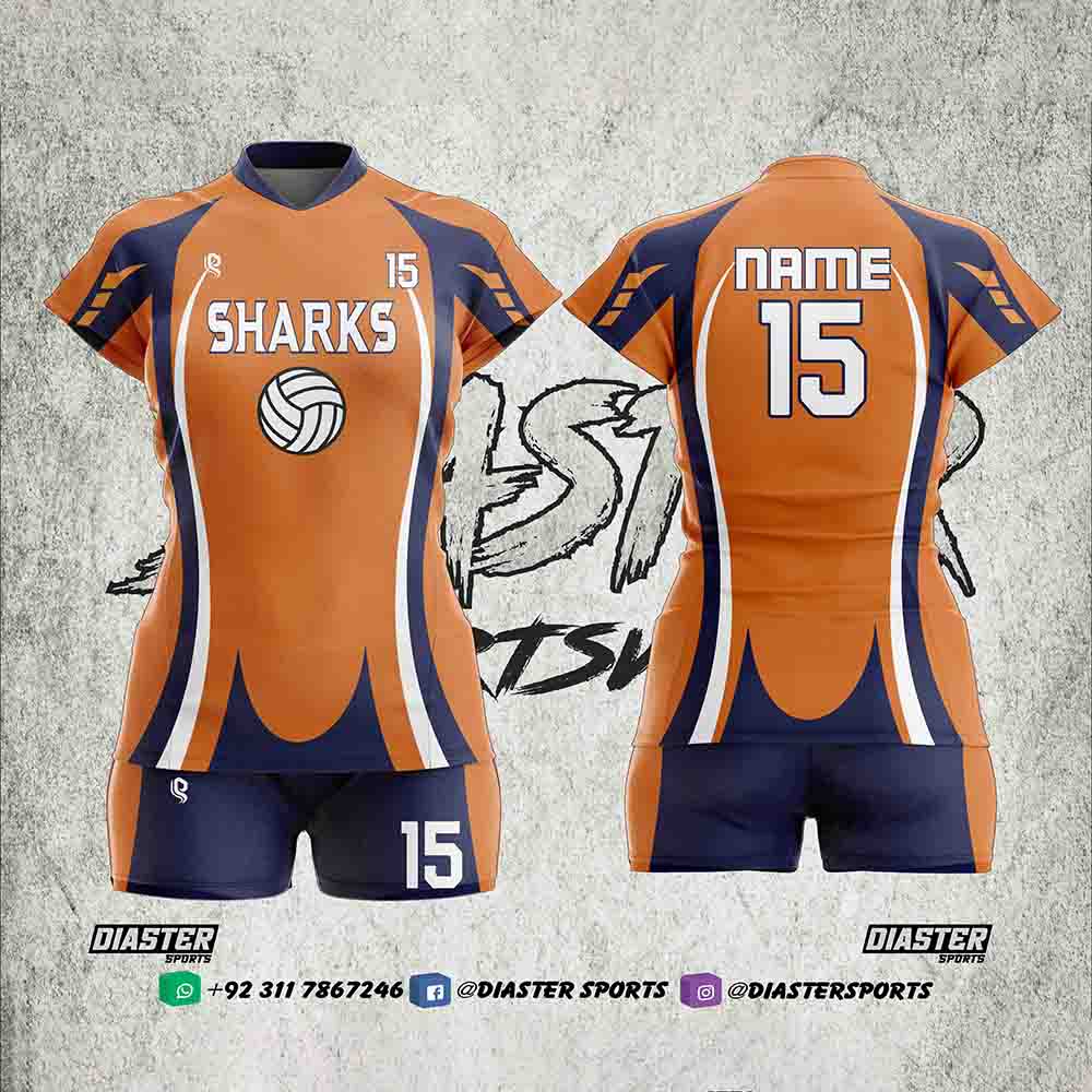 Short Sleeve Volleyball Uniforms