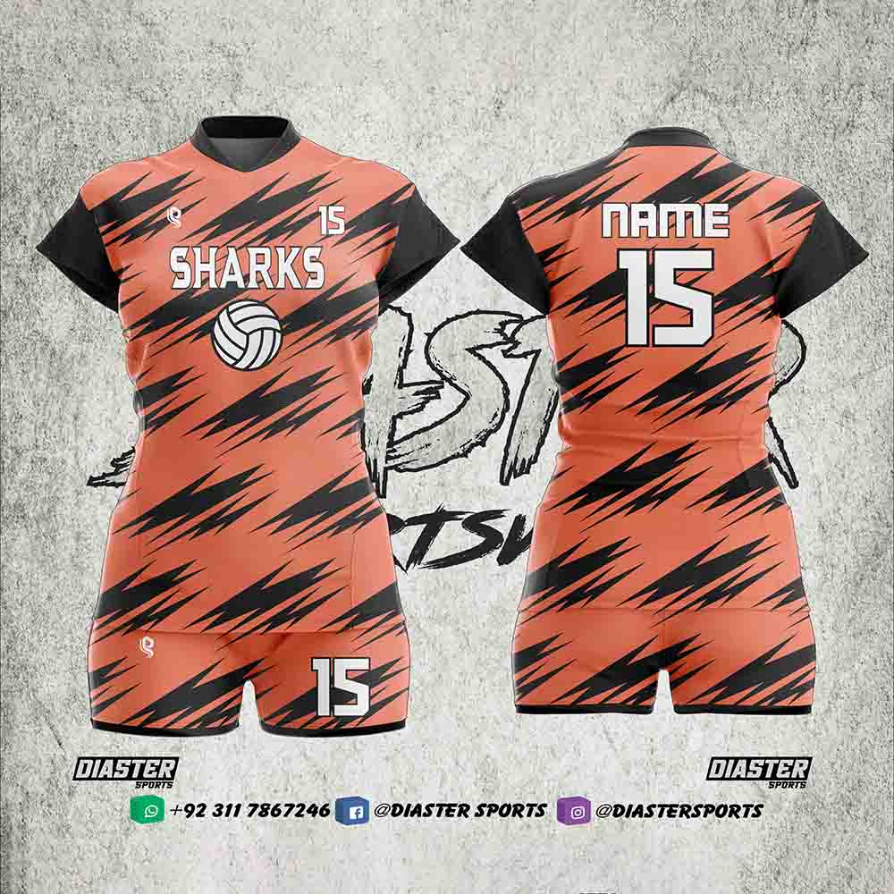 Short Sleeve Volleyball Uniforms