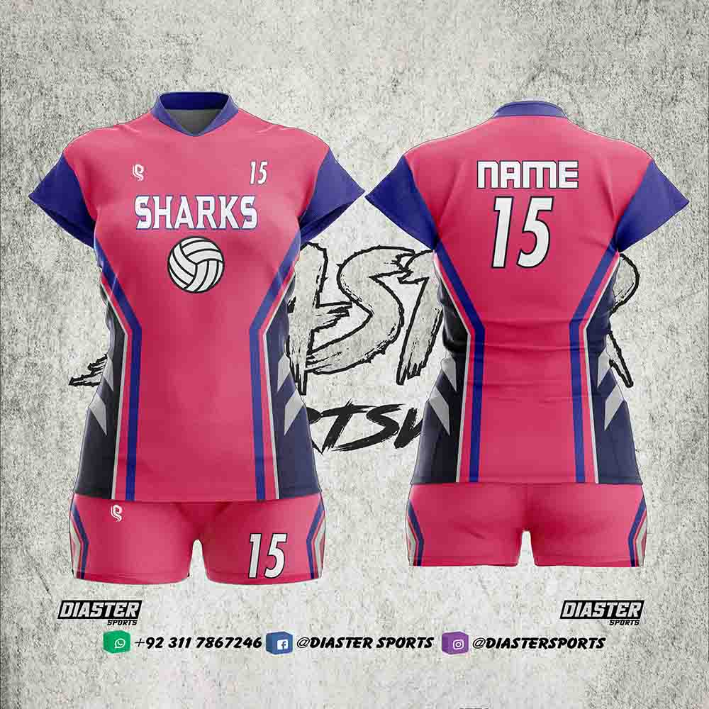 Short Sleeve Volleyball Uniforms