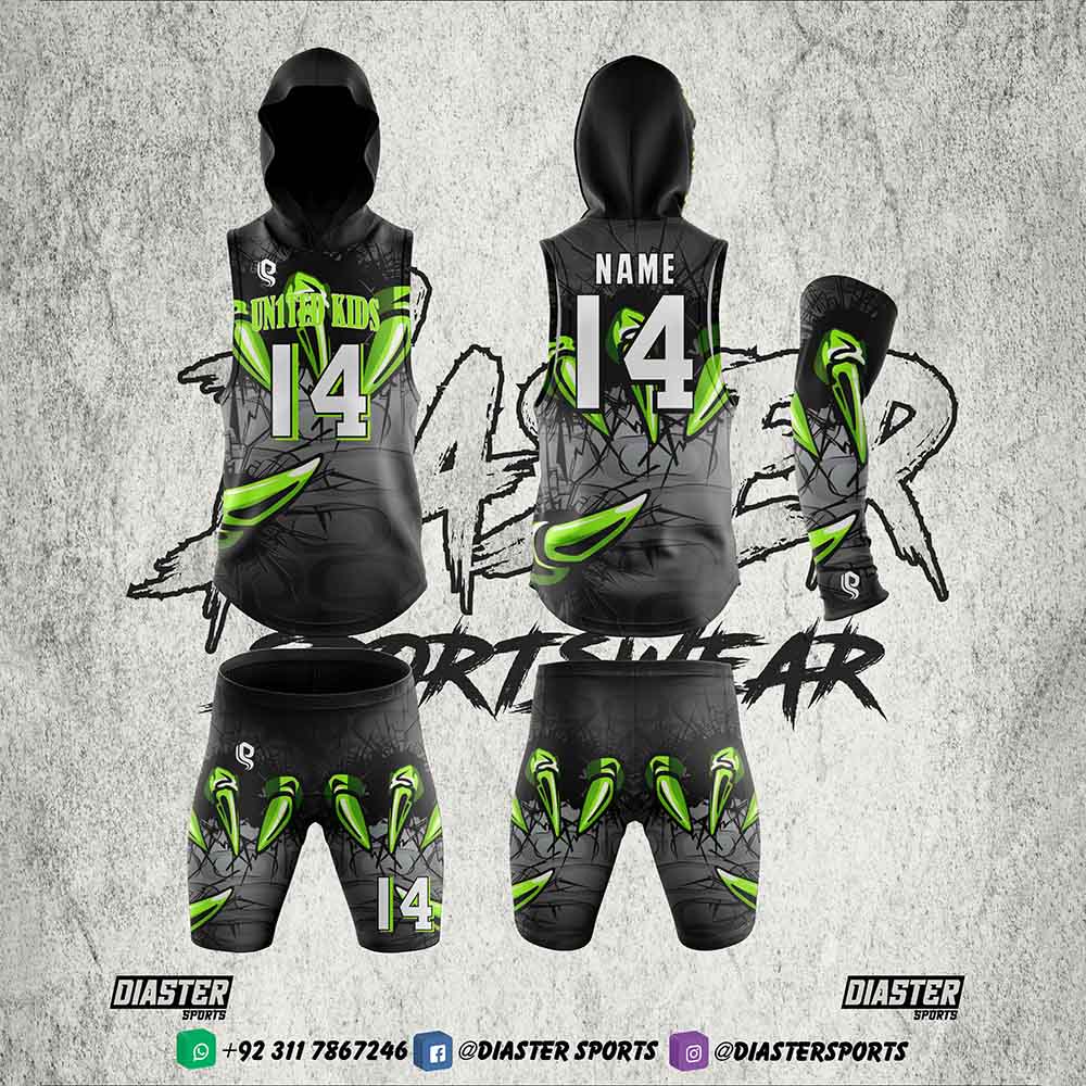 With Hood Flag Uniforms