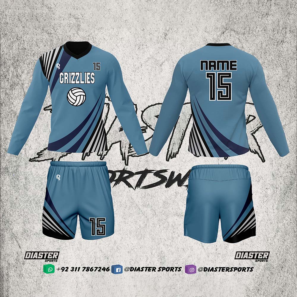 Long Sleeve Volleyball Uniforms
