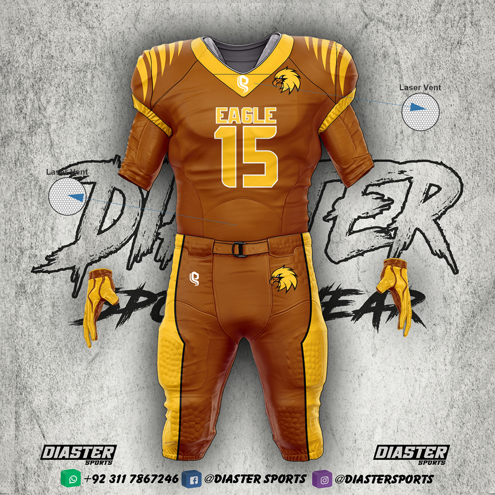 Sublimation American Football Uniforms – Diaster Sports