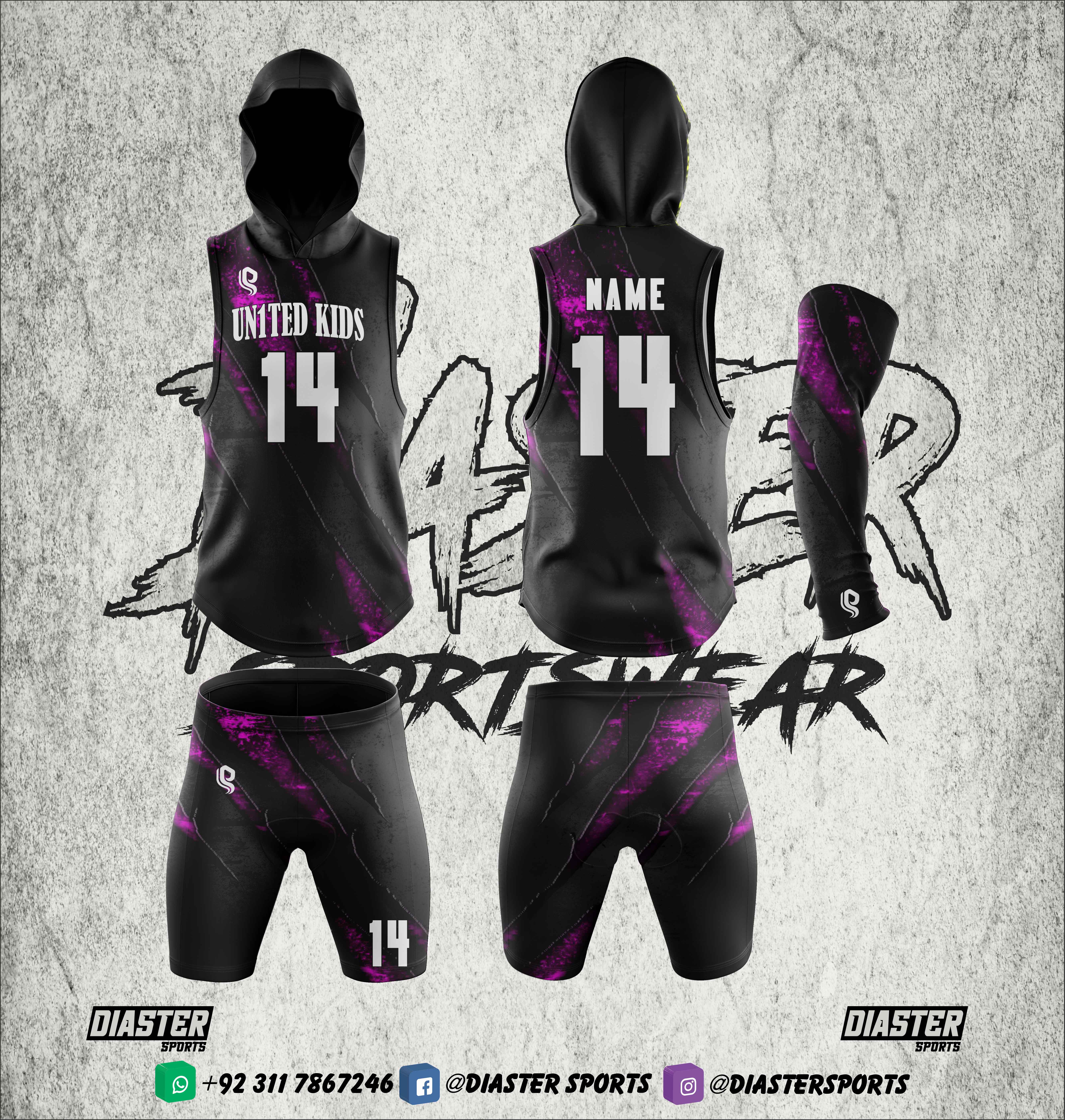 With Hood Flag Uniforms