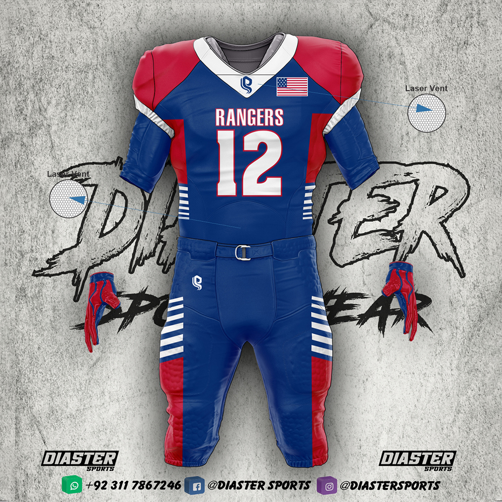 Sublimation American Football Uniforms – Diaster Sports