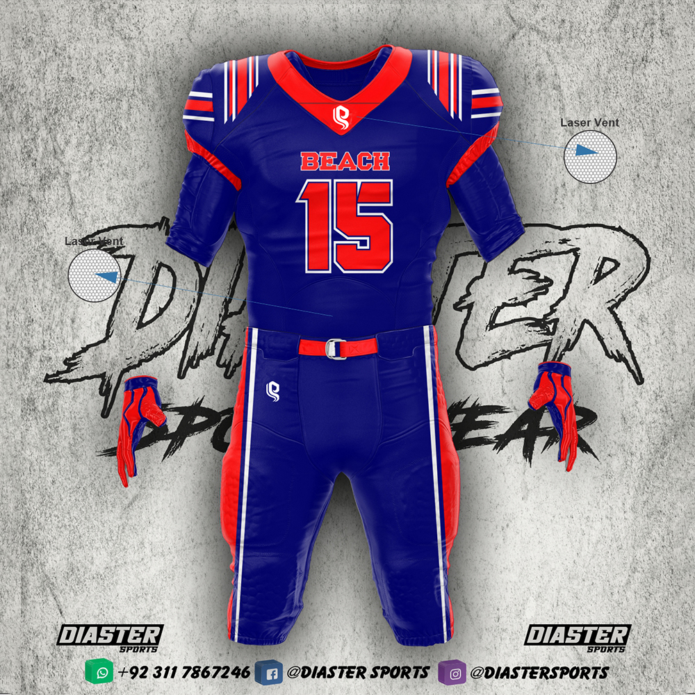 Sublimation American Football Uniforms – Diaster Sports