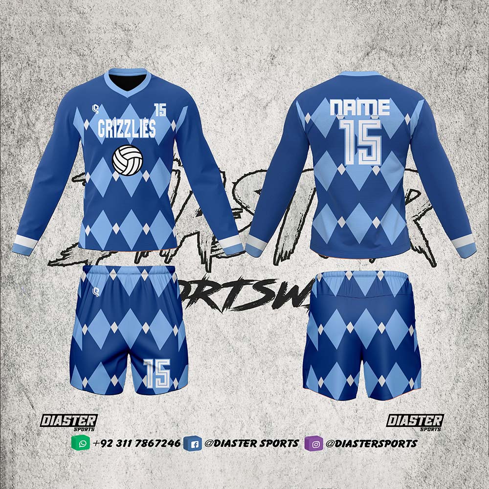 Long Sleeve Volleyball Uniforms