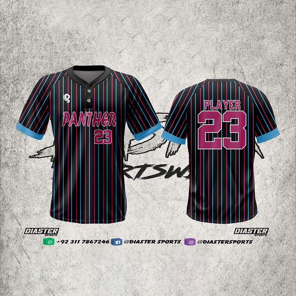 Diaster Sports Men�s 2-Button Baseball Shirts