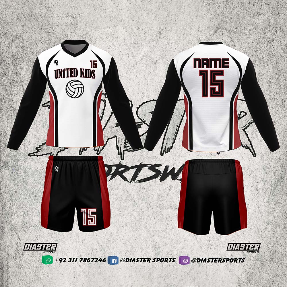 Long Sleeve Volleyball Uniforms