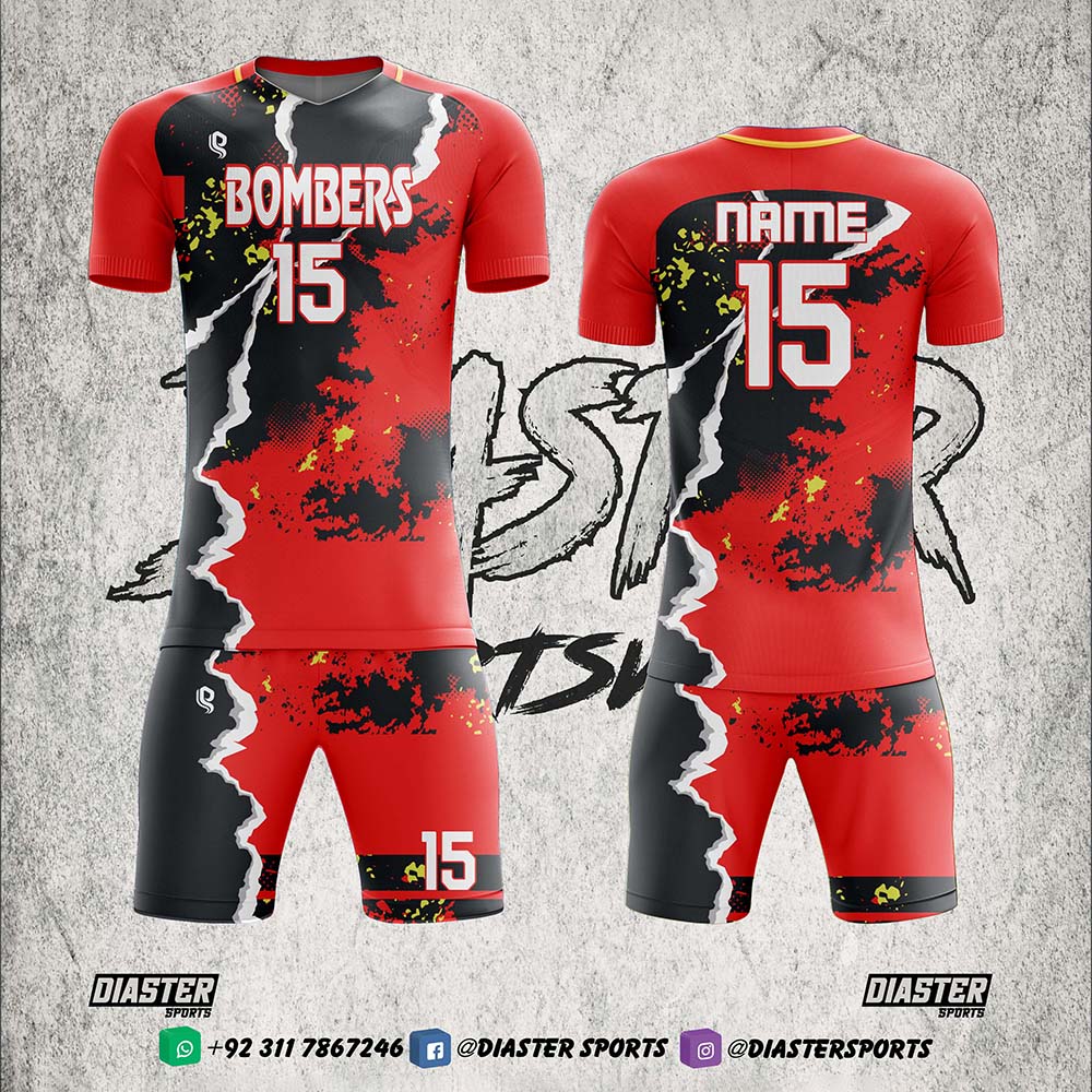Short Sleeve Soccer Uniforms
