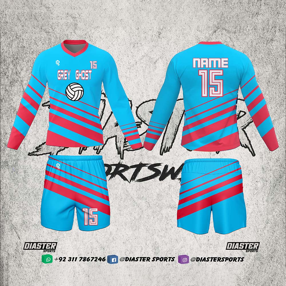 Long Sleeve Volleyball Uniforms