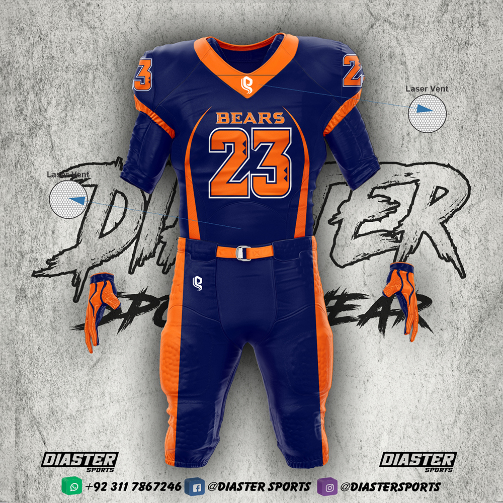 Sublimation American Football Uniforms – Diaster Sports
