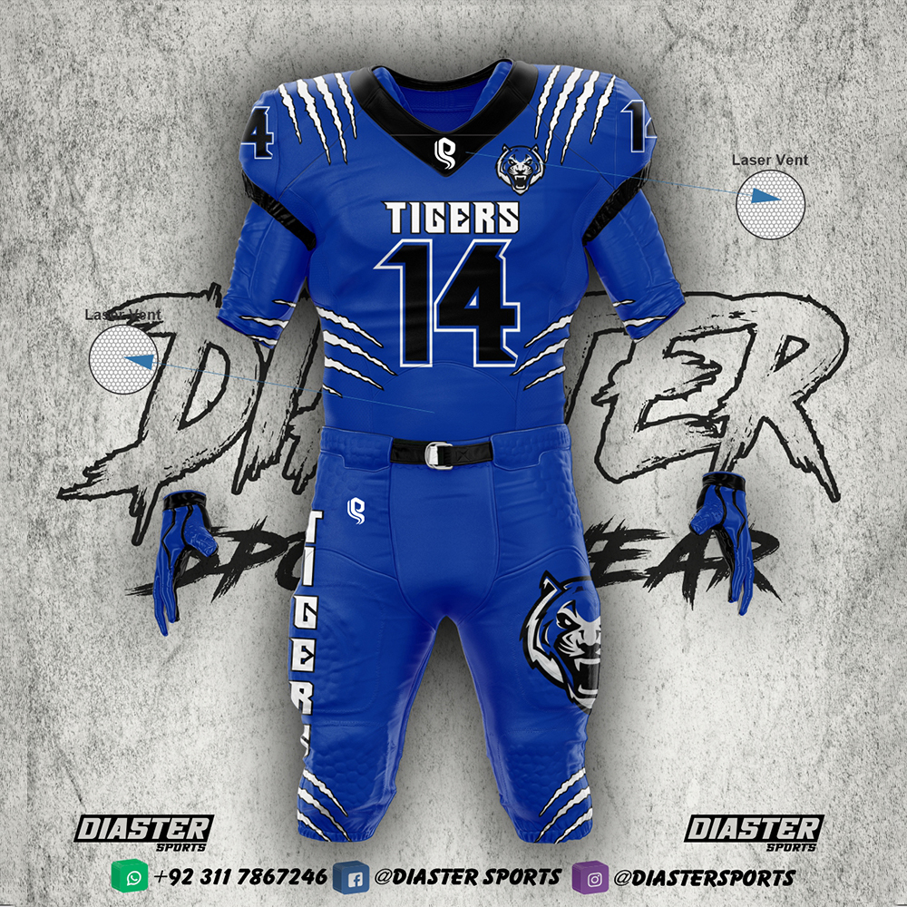 Sublimation American Football Uniforms – Diaster Sports