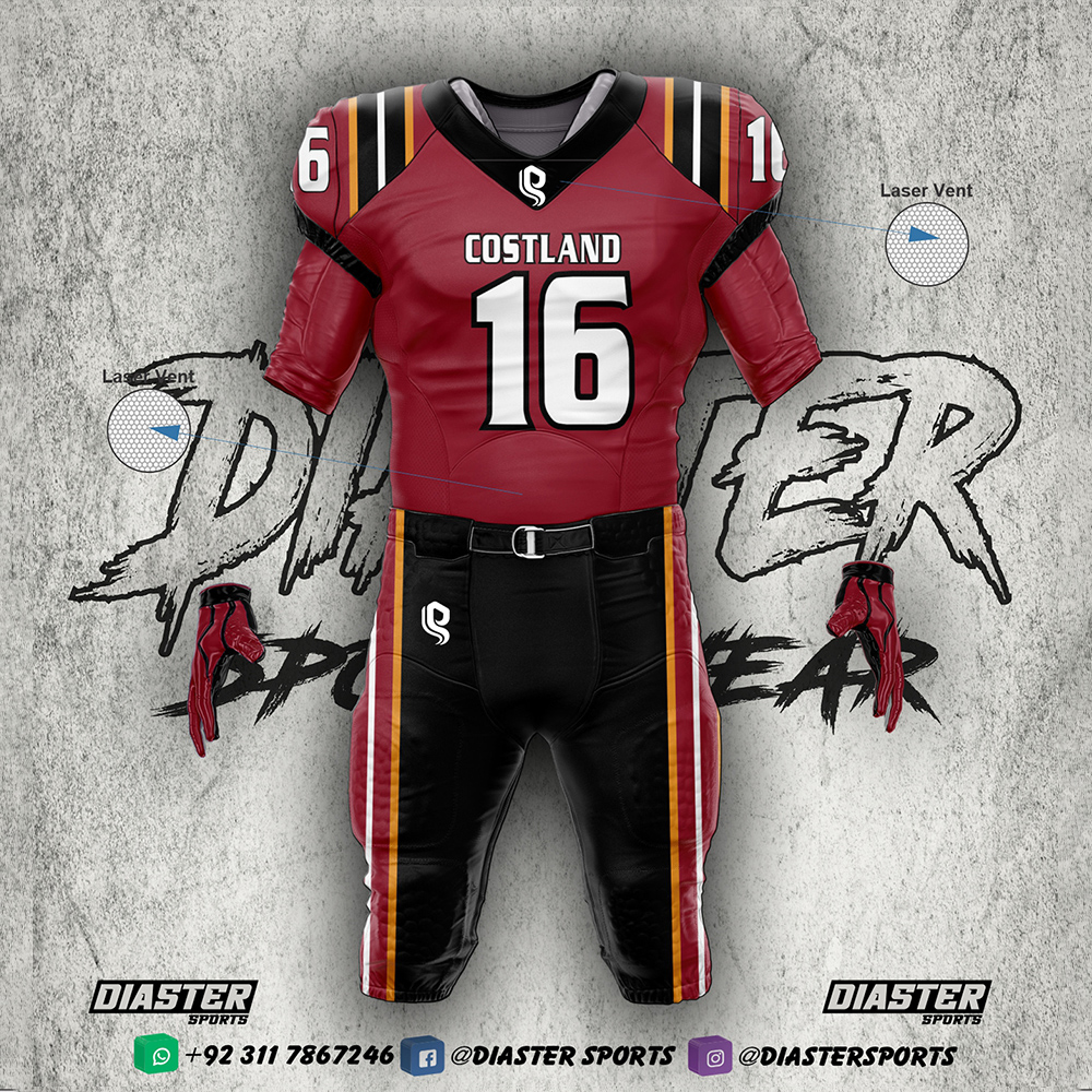 Tackle Twill American Football Uniforms