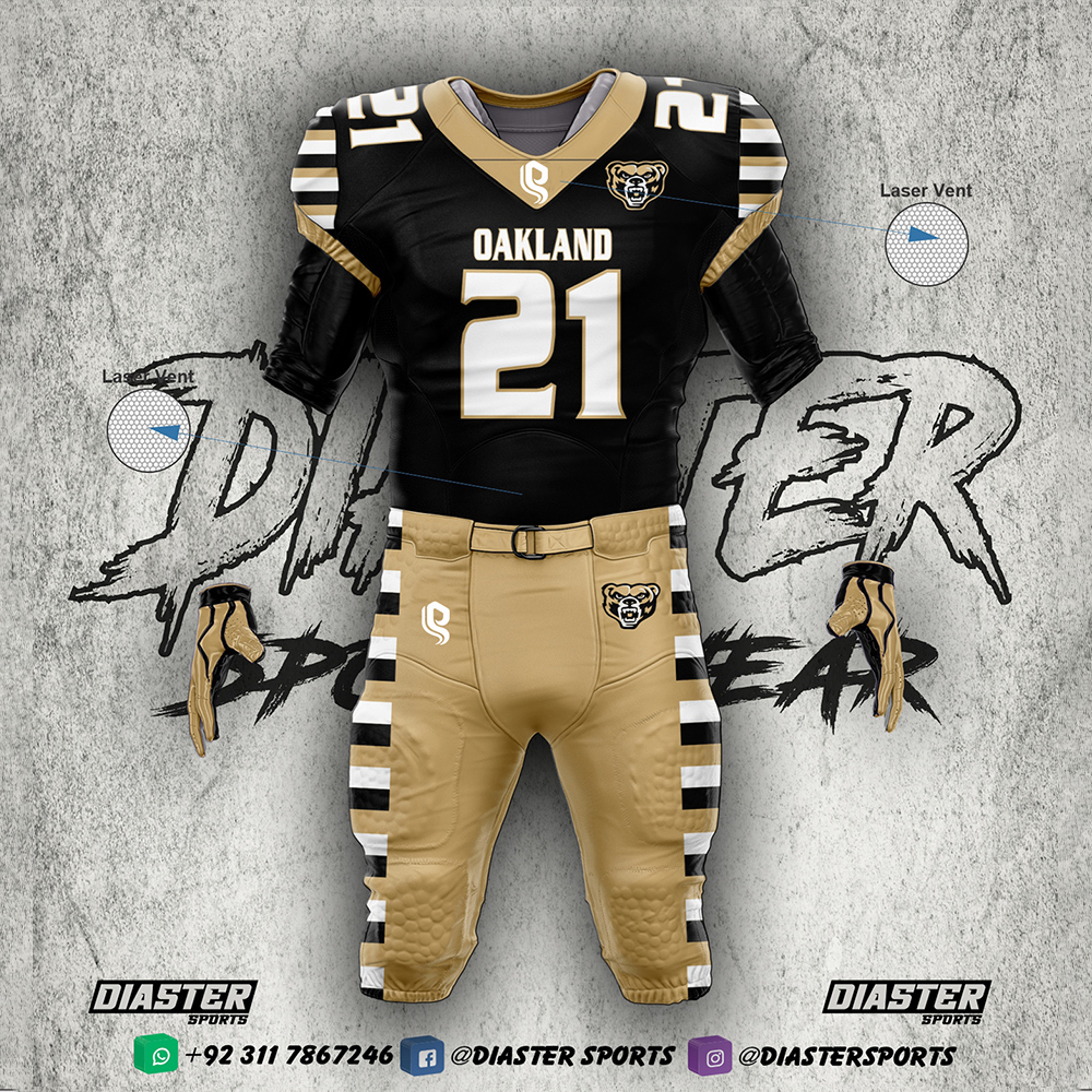 Tackle Twill American Football Uniforms