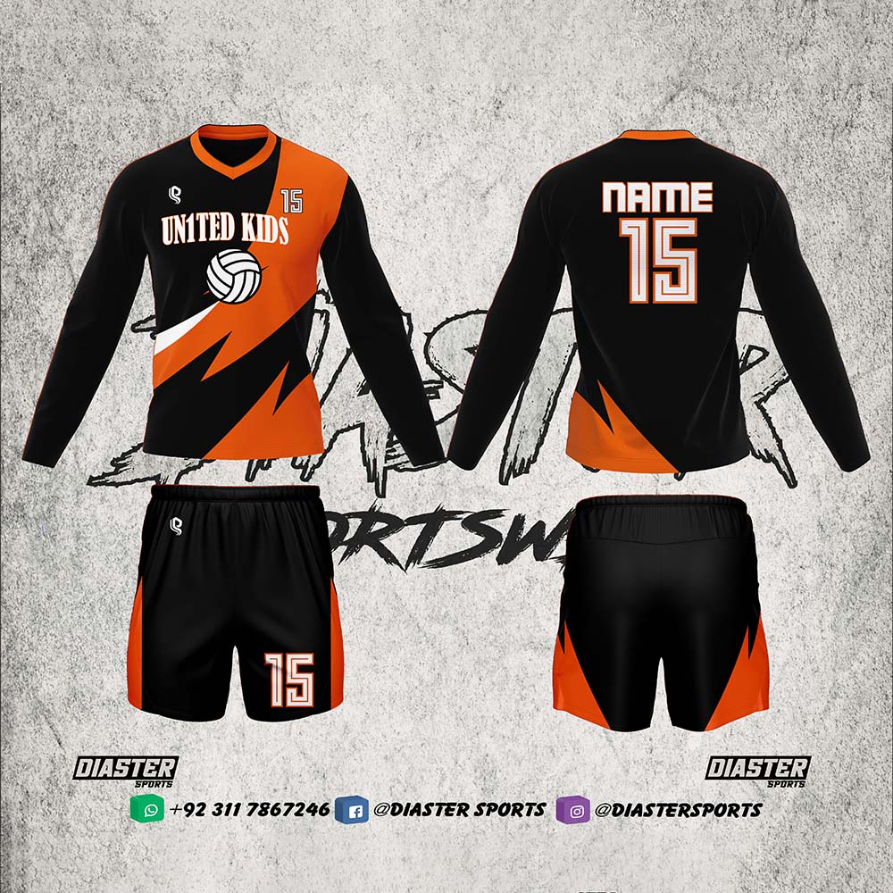Long Sleeve Volleyball Uniforms