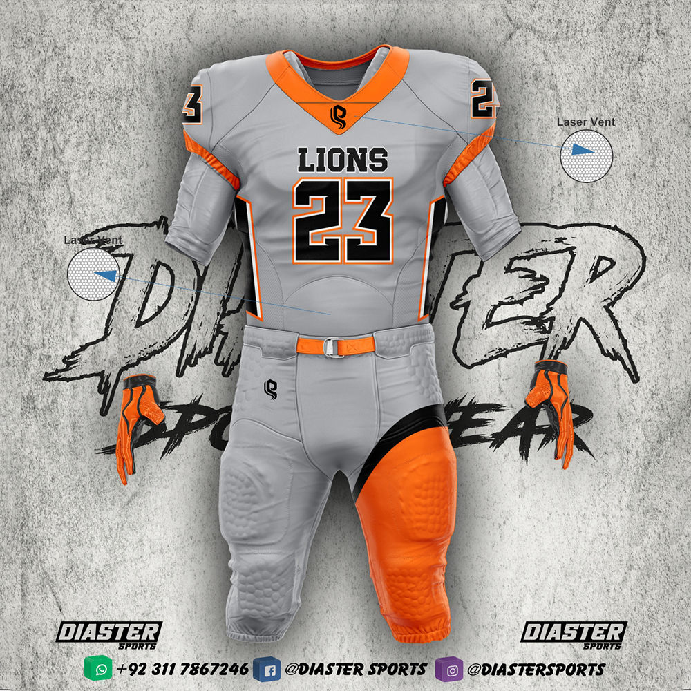 Sublimation American Football Uniforms – Diaster Sports