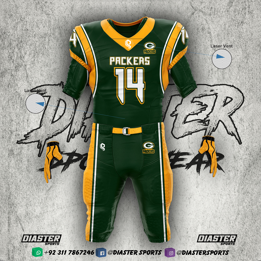 Sublimation American Football Uniforms – Diaster Sports